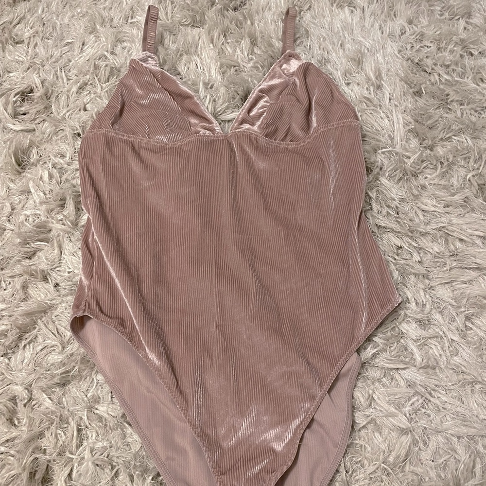 Urban outfitters velour bodysuit